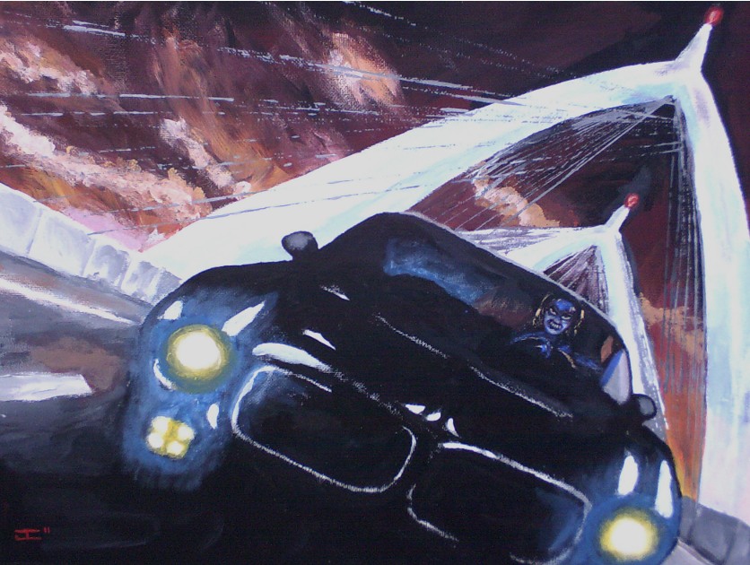 836x630 The Road Virus Heads North (Painting) Stephen King Wiki Fandom - Stephen King Painting