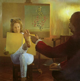 338x341 Dali In Stereo! - Stereo Painting