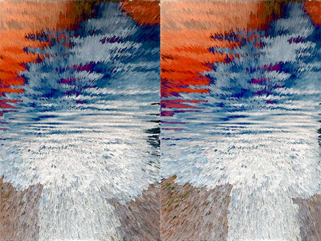 1024x770 Stereo Abstract Atomic Bomb Test Painting By Aegiandyad - Stereo Painting