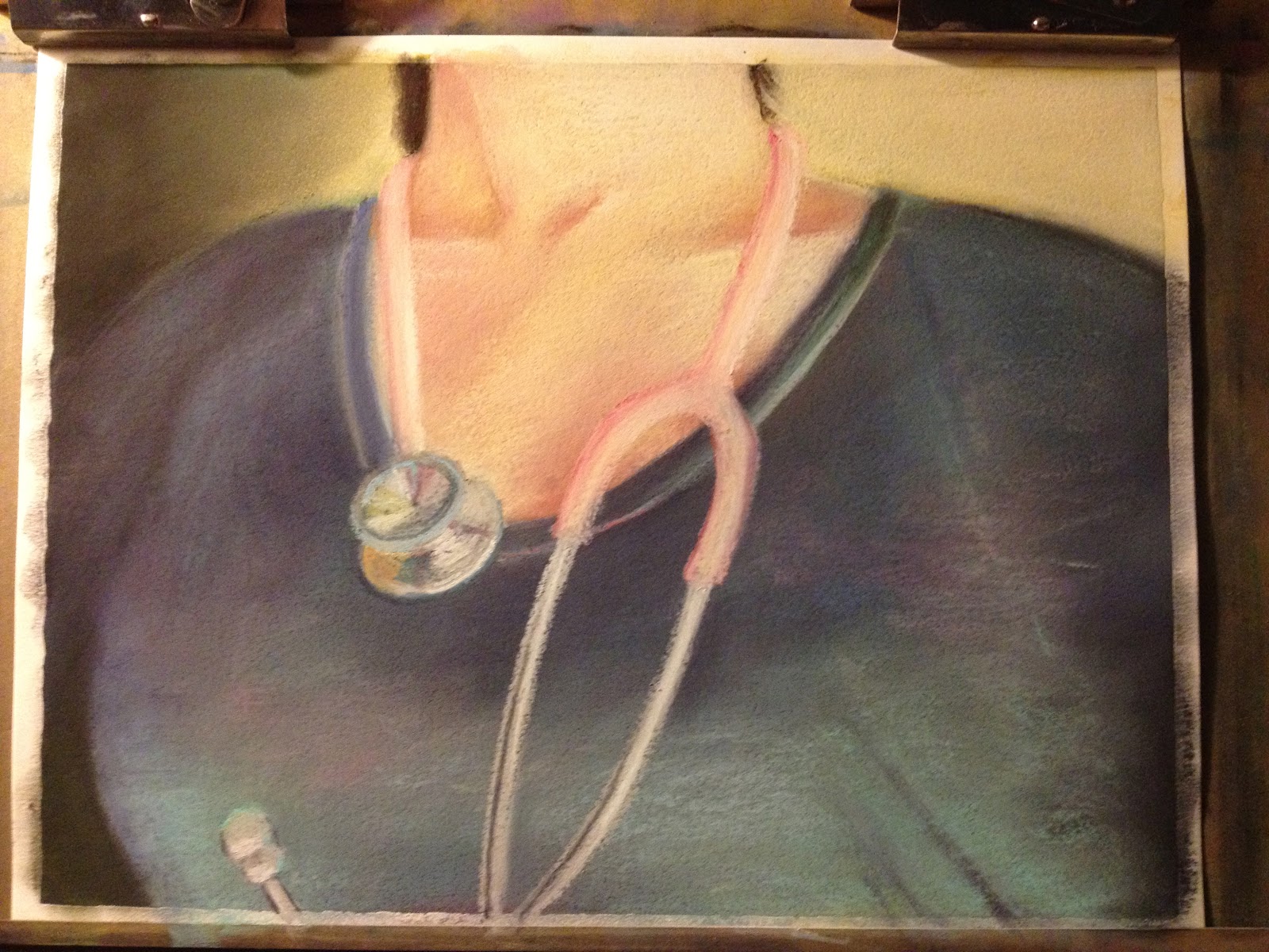 1600x1200 Art, Life, And Love September 2012 - Stethoscope Painting