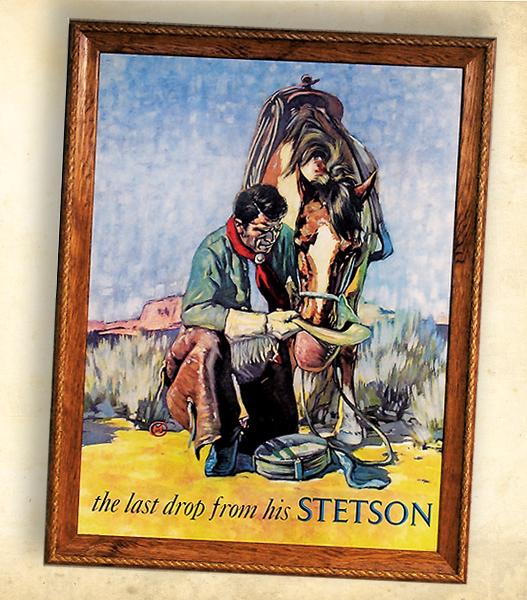 527x600 The Lovable Liar - Stetson Painting