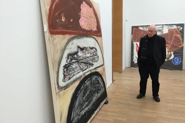 615x409 Teesside Born Artist Basil Beattie Returns His Roots - Steve Beattie Painting