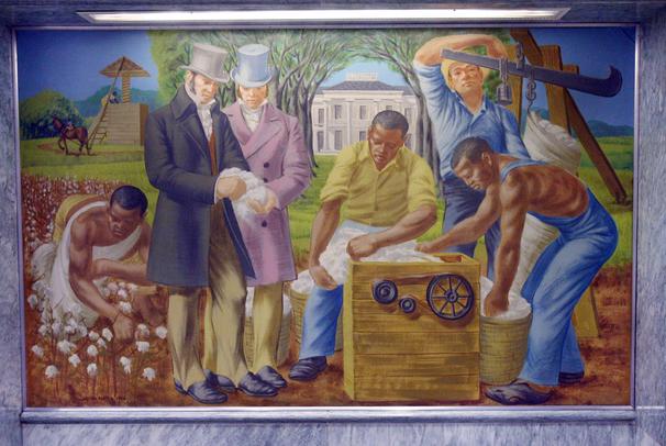 606x406 The History Blog Blog Archive New Georgia Ac To Remove Slavery - Steve Beattie Painting