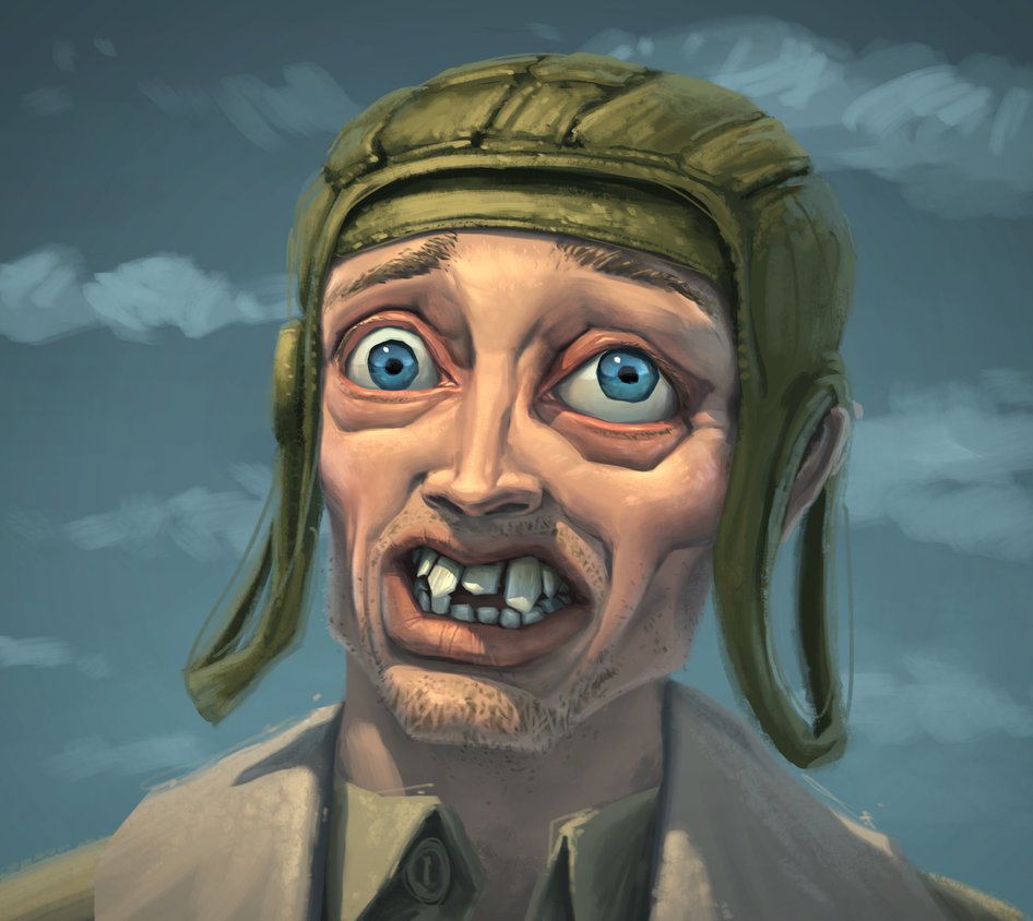 946x844 Steve Buscemi Pilot By Dante Cg - Steve Buscemi Painting