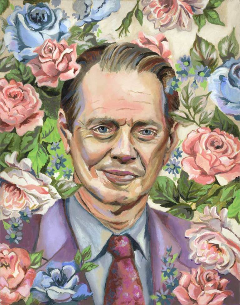 770x975 Saatchi Art Steve Buscemi Painting By Heather Perry - Steve Buscemi Painting