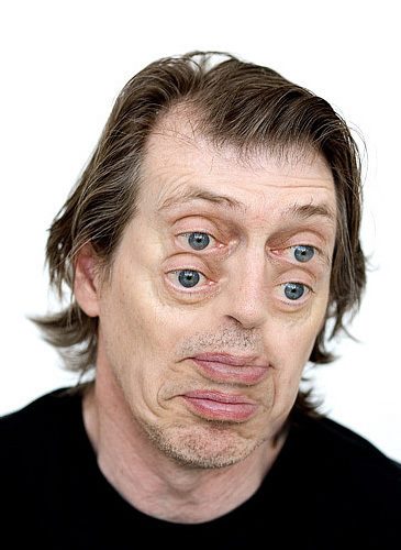 365x500 I Made A Painting Of What Steve Buscemi's Face Looks Like On Drugs - Steve Buscemi Painting