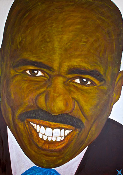 411x584 Gallery - Steve Harvey Painting