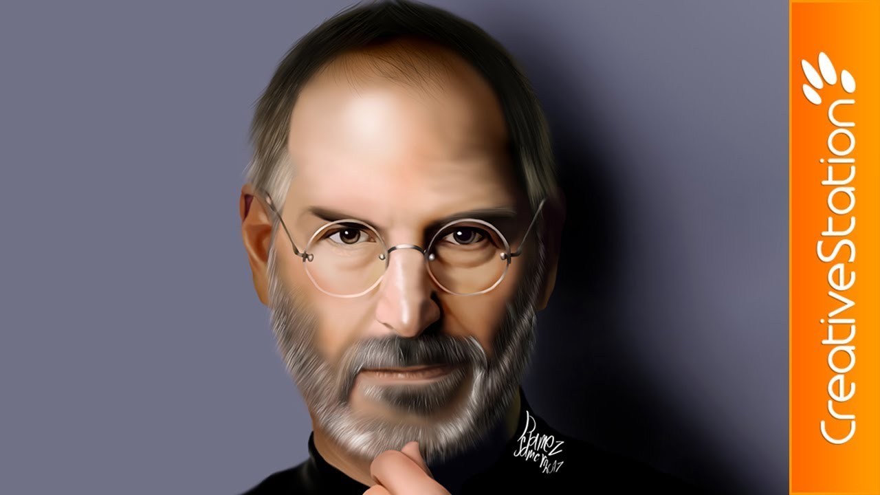 Steve Jobs Painting At PaintingValley.com | Explore Collection Of Steve ...