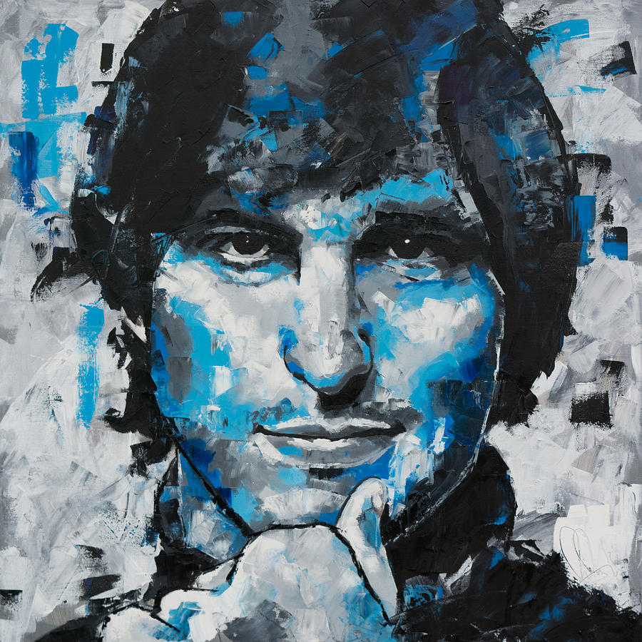 900x900 Steve Jobs Ii Painting By Richard Day - Steve Jobs Painting