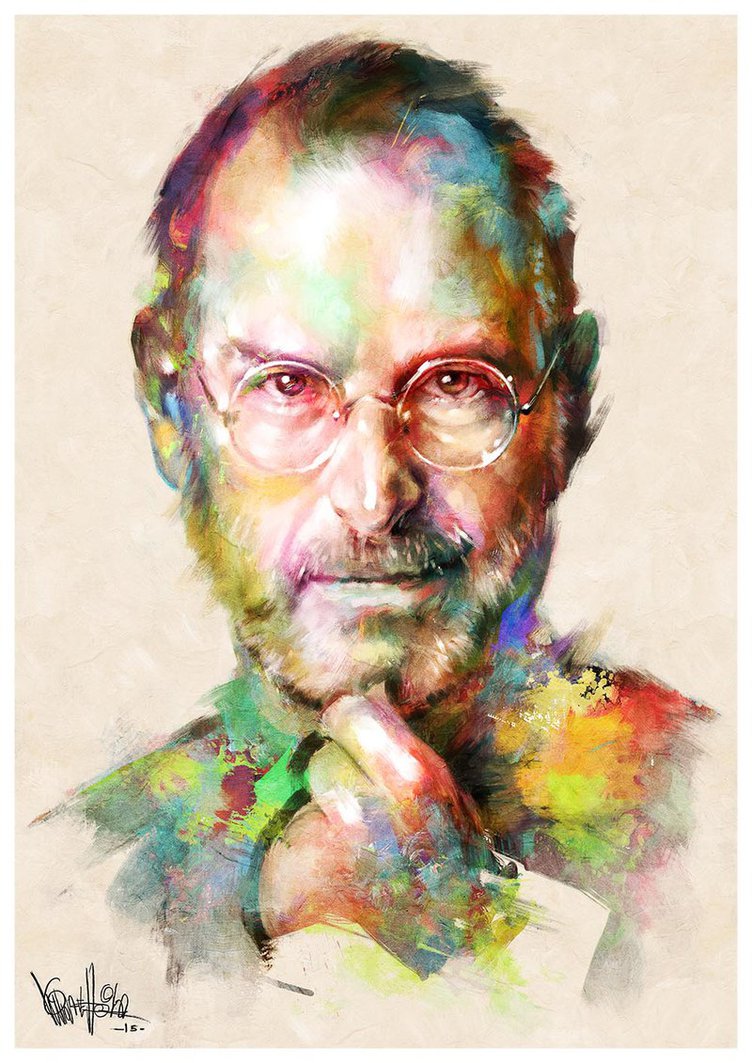 Стив Джобс картина арт