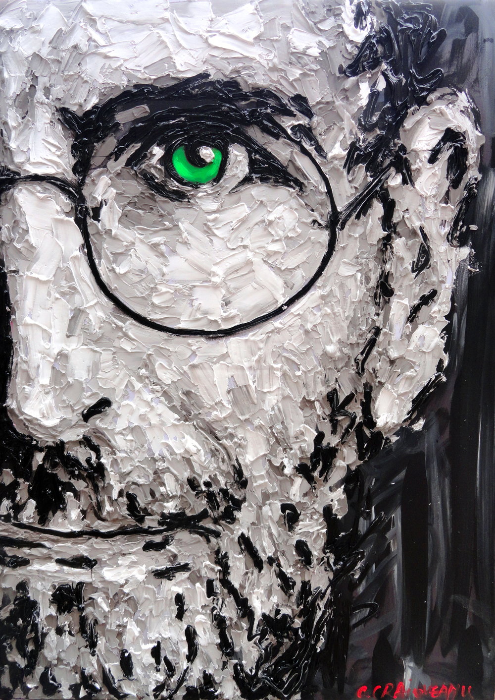 1000x1412 Steve Jobs Painting - Steve Jobs Painting