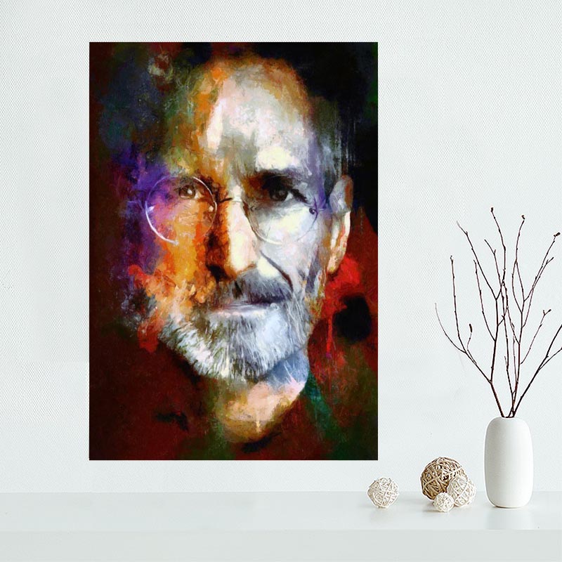 Steve Jobs Painting At PaintingValley.com | Explore Collection Of Steve ...