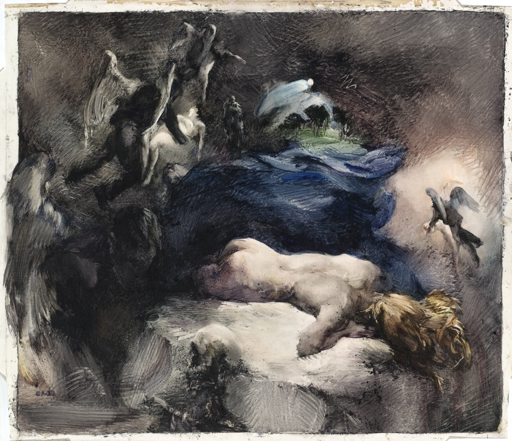 1000x862 The Dreamer By Elizabeth Sparhawk Jones Delaware Art Museum - Steve Jones Painting