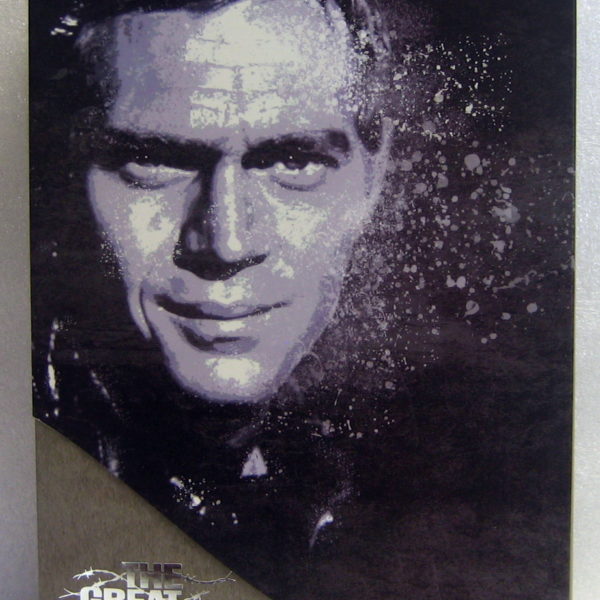 600x600 Star Ace Steve Mcqueen As Captain Virgil Hilts In The Great Escape - Steve Mcqueen Painting