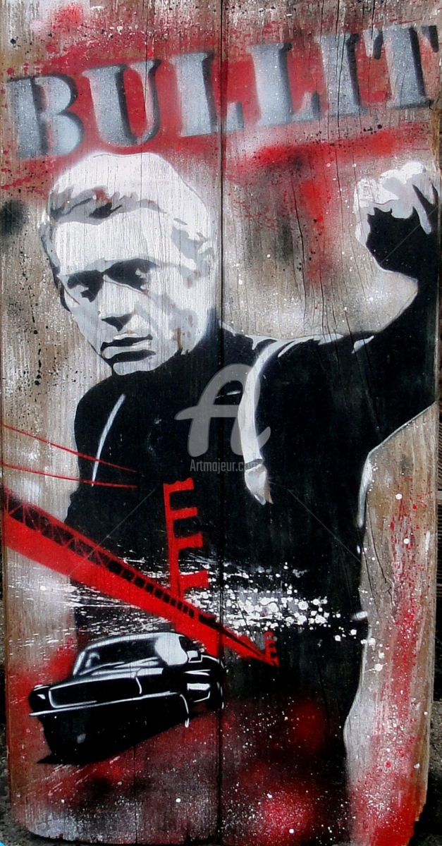 627x1200 Steve Mcqueen (Dol) - Steve Mcqueen Painting
