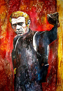 207x300 Steve Mcqueen Paintings Fine Art America - Steve Mcqueen Painting