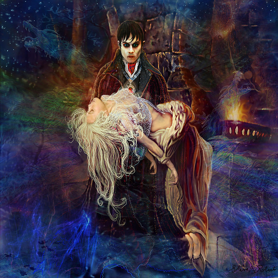 900x900 Our Love Is Forever Painting By Steve Roberts - Steve Roberts Painting