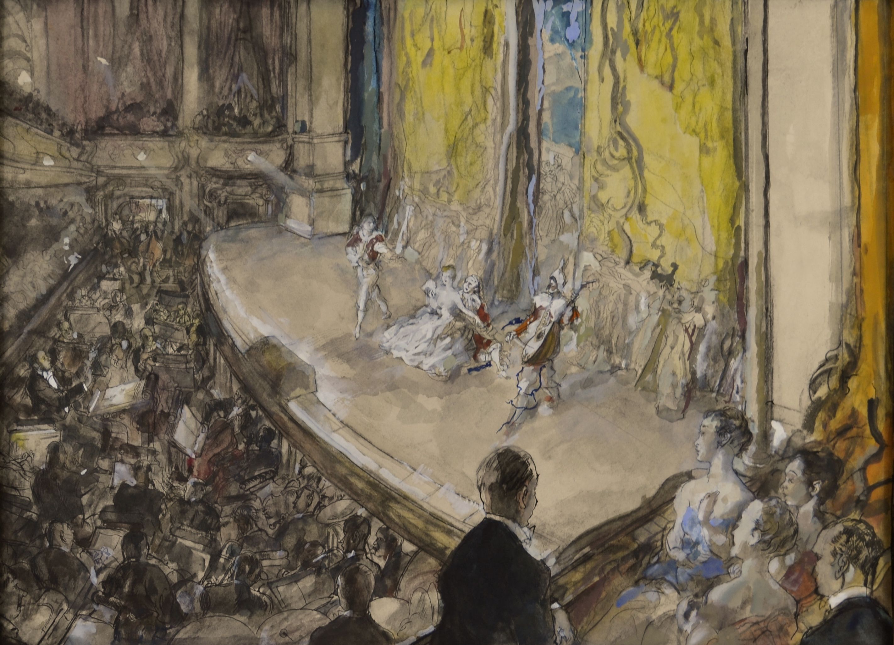 2844x2052 Opera Bouffe By Steven Spurrier - Steve Spurrier Painting