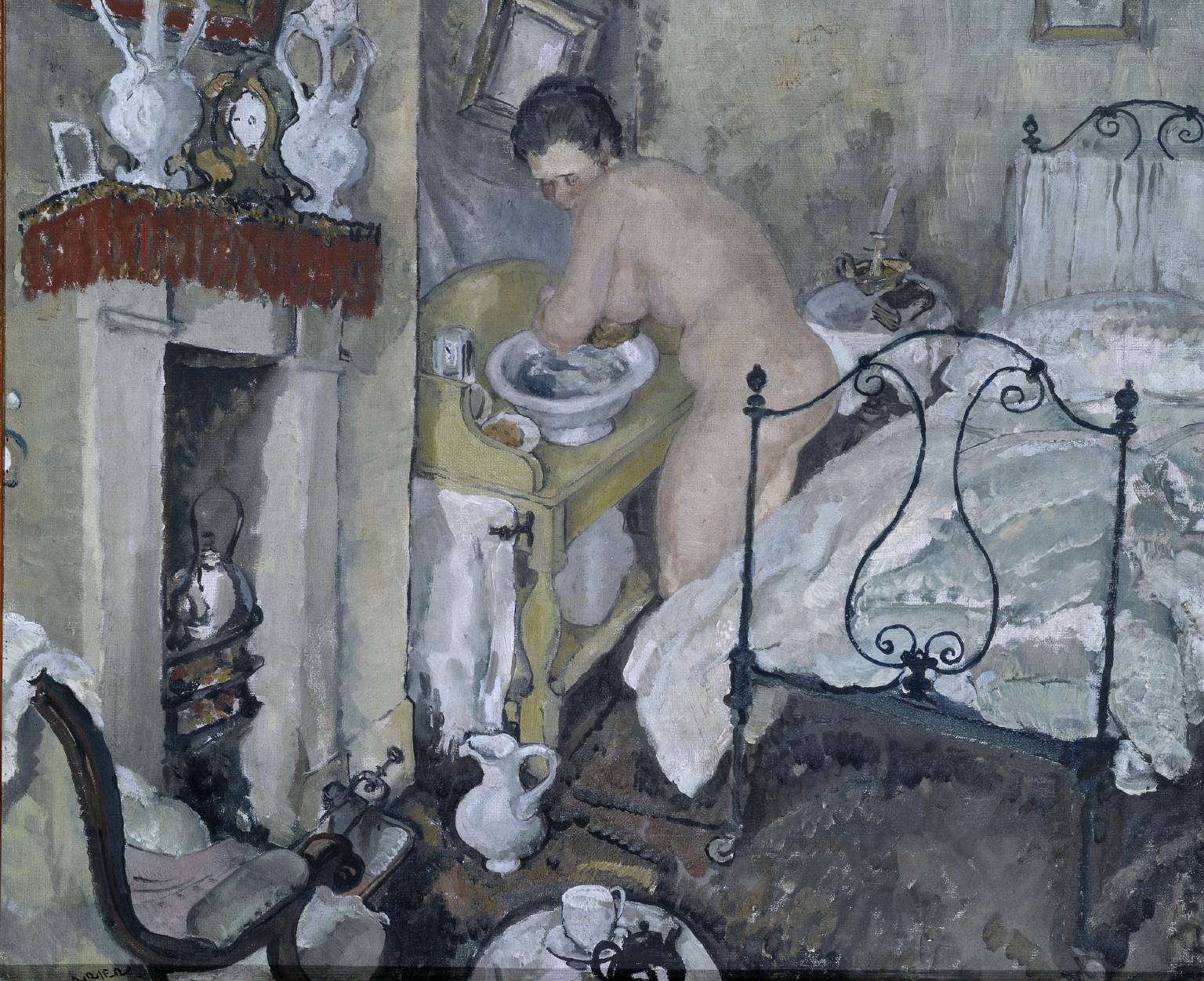 1536x1251 Yellow Wash Stand', Steven Spurrier, C.1939 Tate - Steve Spurrier Painting