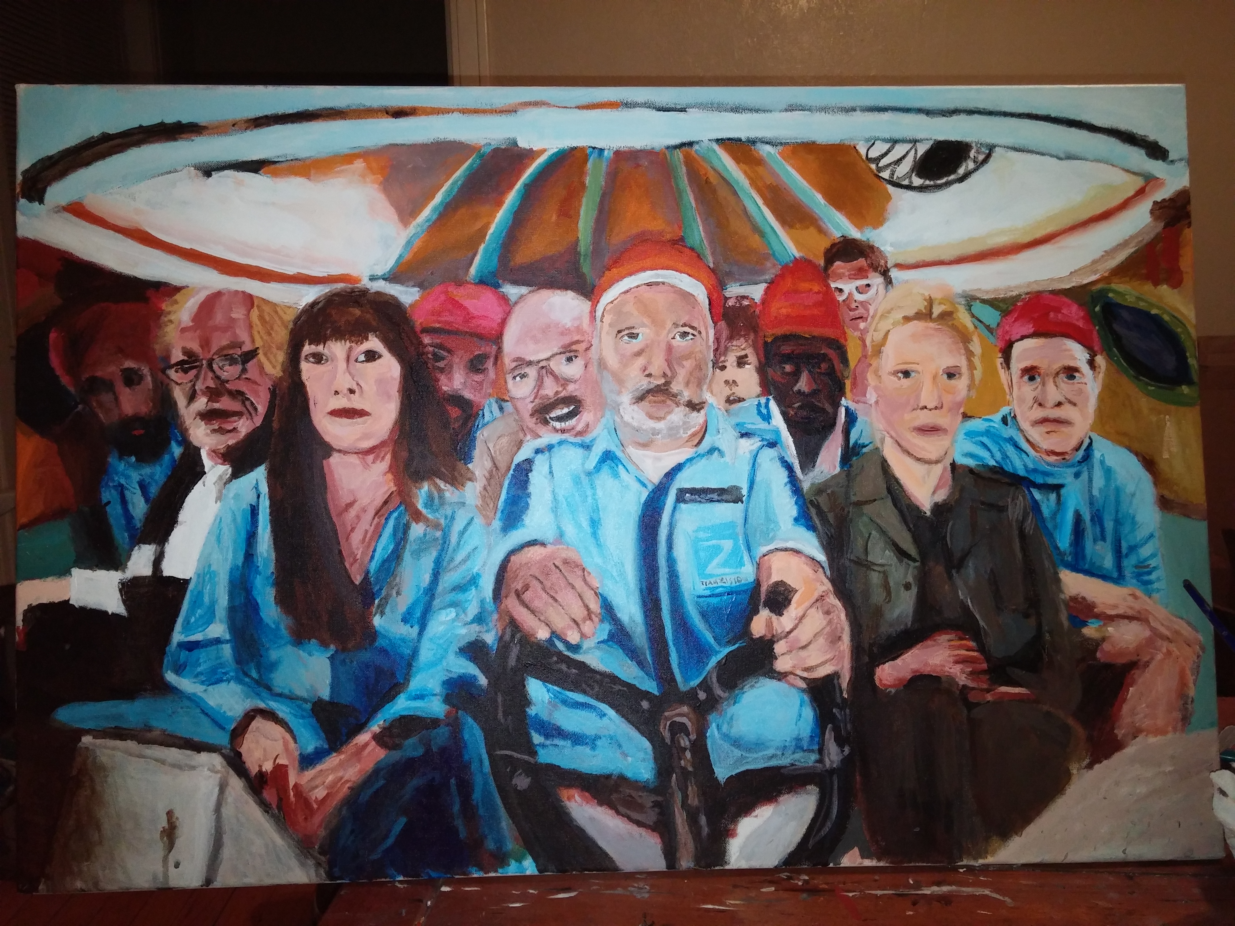 4160x3120 Life Aquatic With Steve Zissou - Steve Zissou Painting