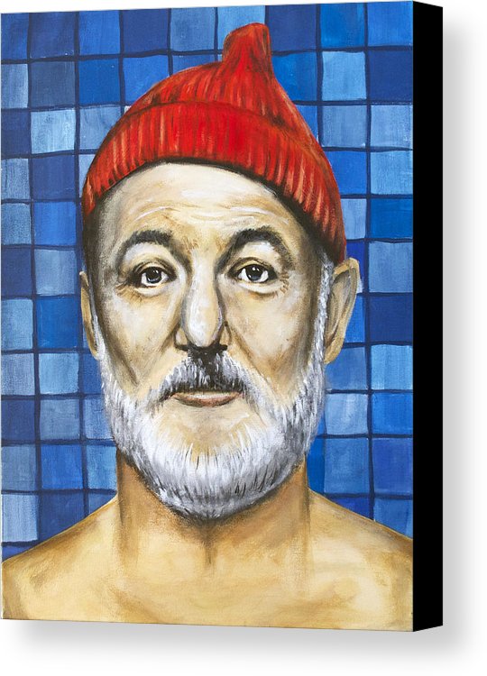 540x750 Steve Zissou From The Life Aquatic Canvas Print Canvas Art By - Steve Zissou Painting