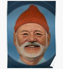 210x230 Steve Zissou Painting Amp Mixed Media Posters Redbubble - Steve Zissou Painting