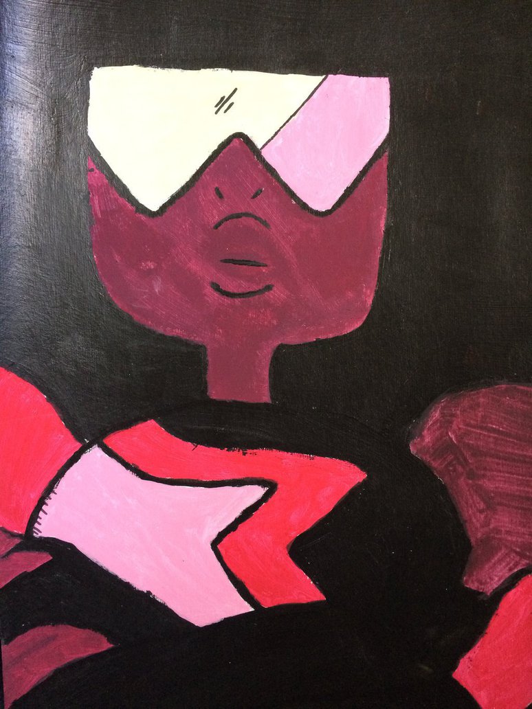 774x1032 Steven Universe Garnet Painting By Itzgamingtime - Steven Universe Painting