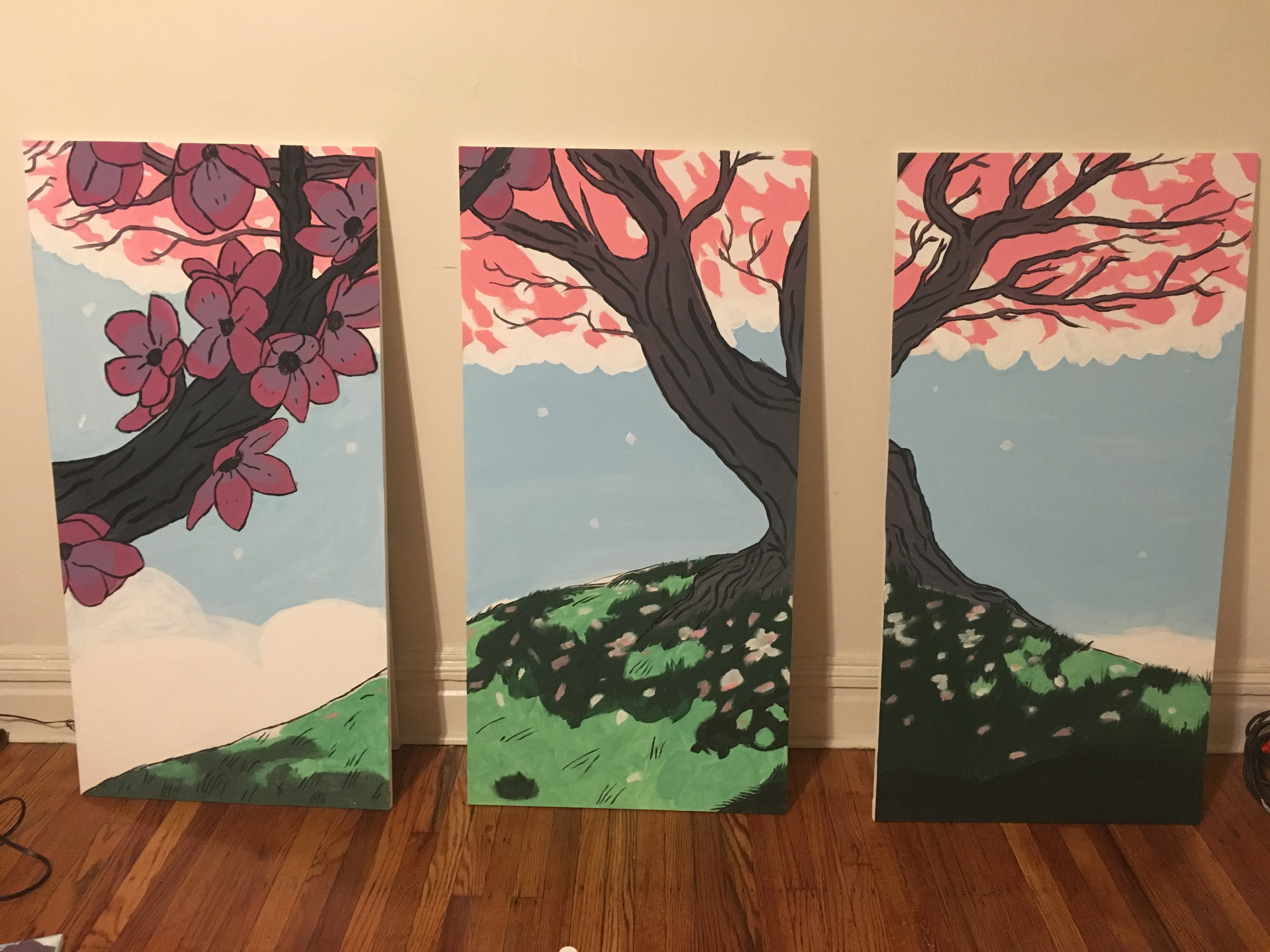 4032x3024 I Painted Pearl's Tree From Steven Universe - Steven Universe Painting