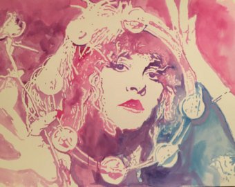 340x270 Stevie Nicks Art Etsy Uk - Stevie Nicks Painting