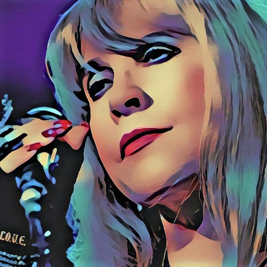 900x900 Stevie Nicks - Stevie Nicks Painting