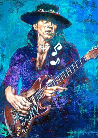 Stevie Ray Vaughan Painting at PaintingValley.com | Explore collection ...