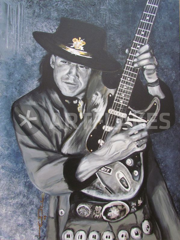 Stevie Ray Vaughan Painting at PaintingValley.com | Explore collection ...