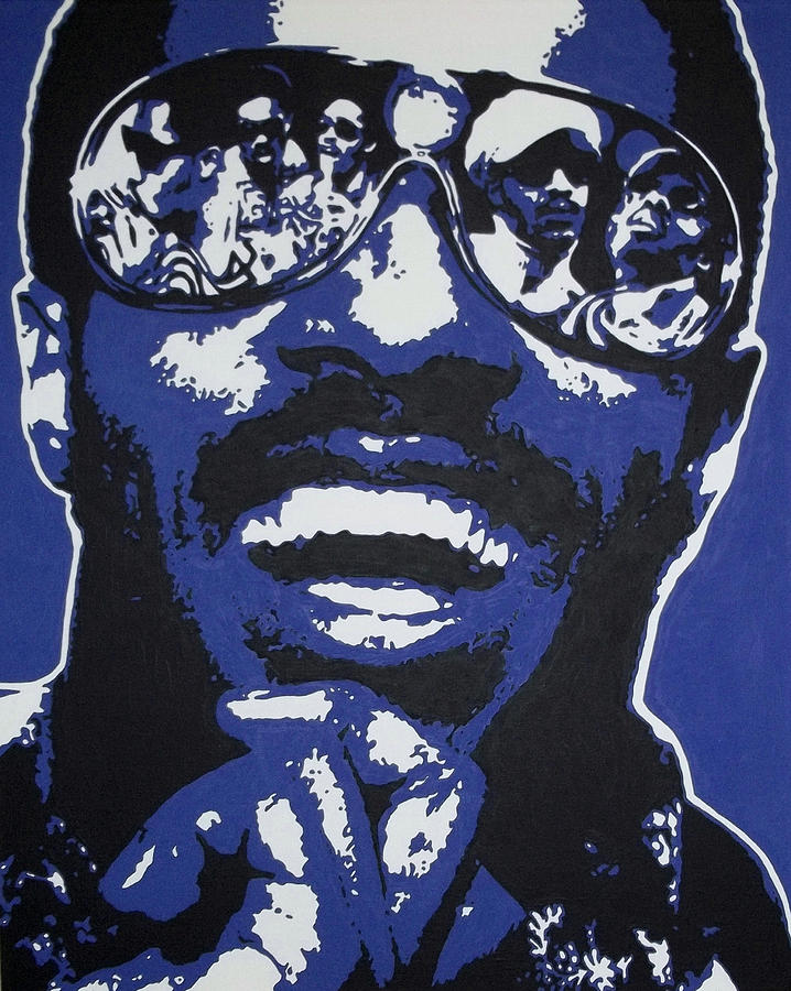718x900 Stevie Wonder Painting By Dan Carman - Stevie Wonder Painting