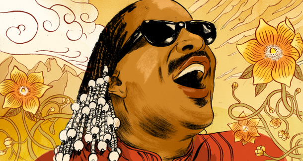 610x324 Stevie Wonder Photo Gallery - Stevie Wonder Painting
