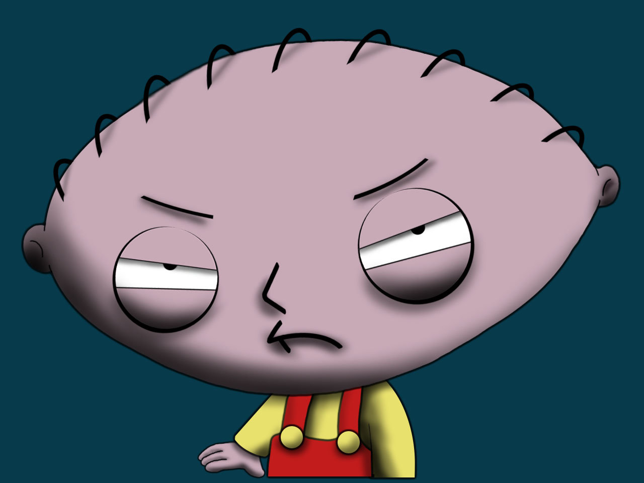 1280x960 Stewie Griffin In 3d By Bennettua - Stewie Griffin Painting