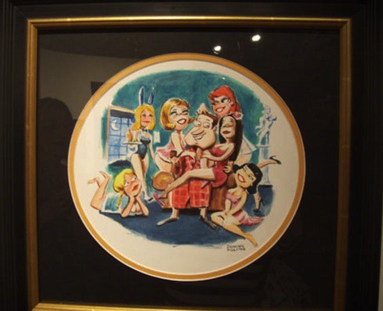 550x447 Family Guy Art 10 Amazing Paintings Of Peter, Lois, Stewie, Brian - Stewie Painting