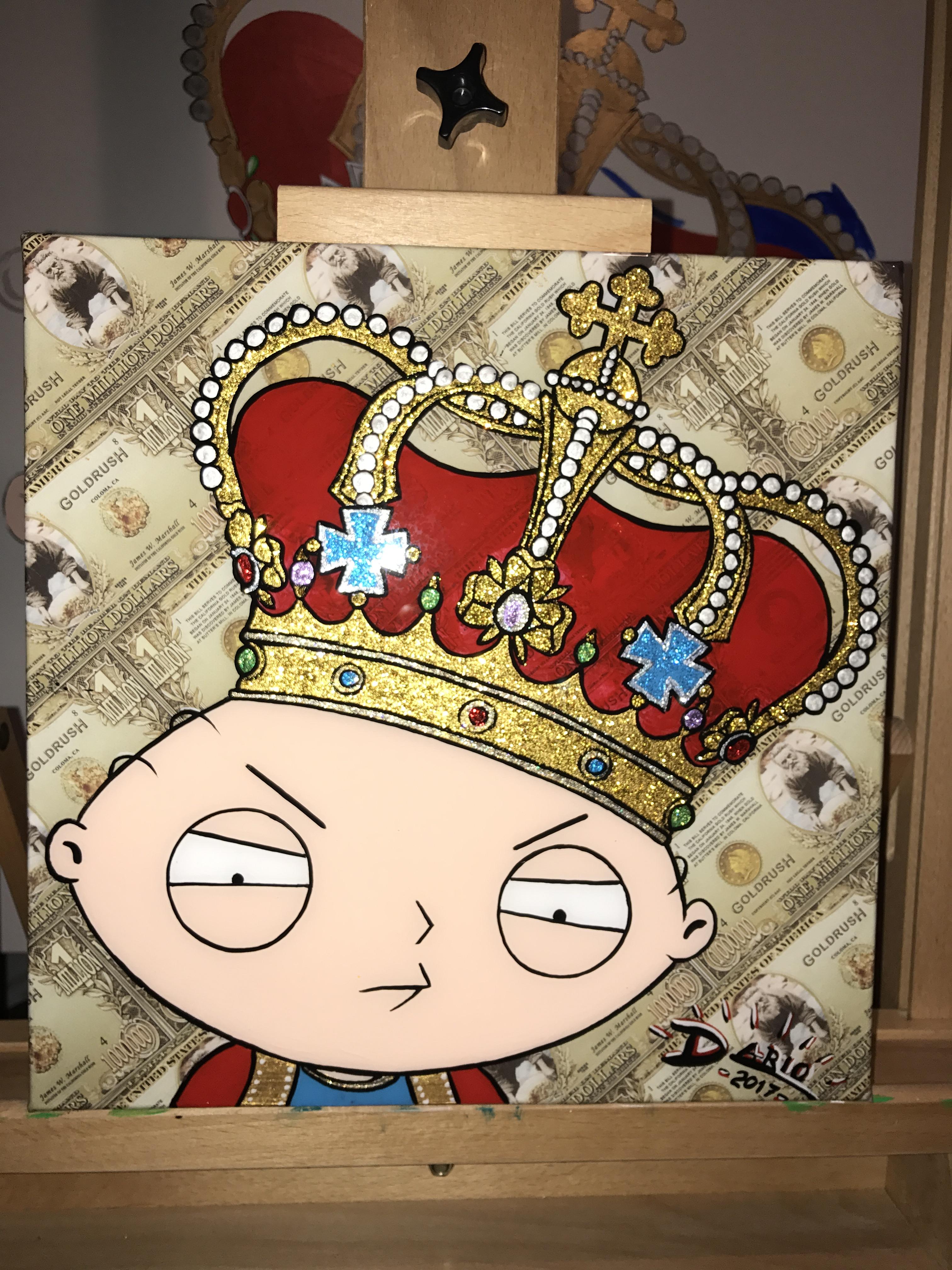 3024x4032 King Stewie - Stewie Painting