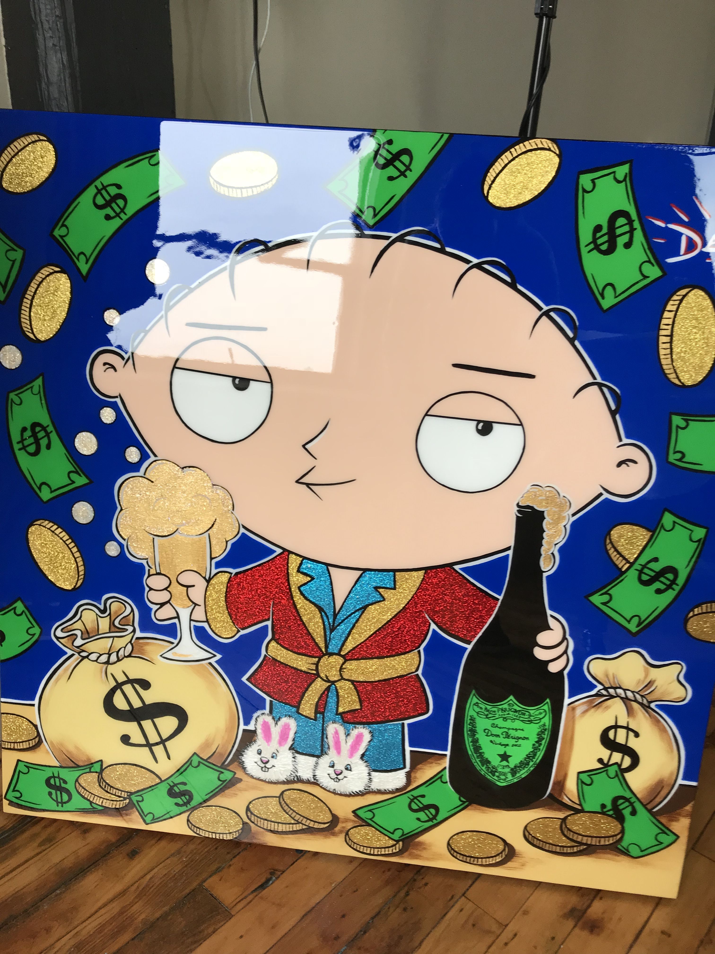 3024x4032 Life Is Good. This Piece Is Available - Stewie Painting