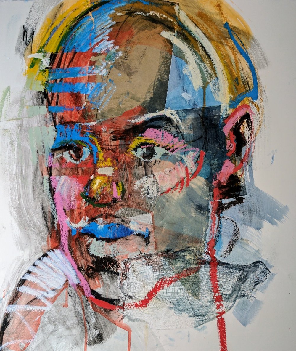 1000x1185 Oil Paint Stick Boot Camp Drawing Painting The Figure - Stick Figure Painting