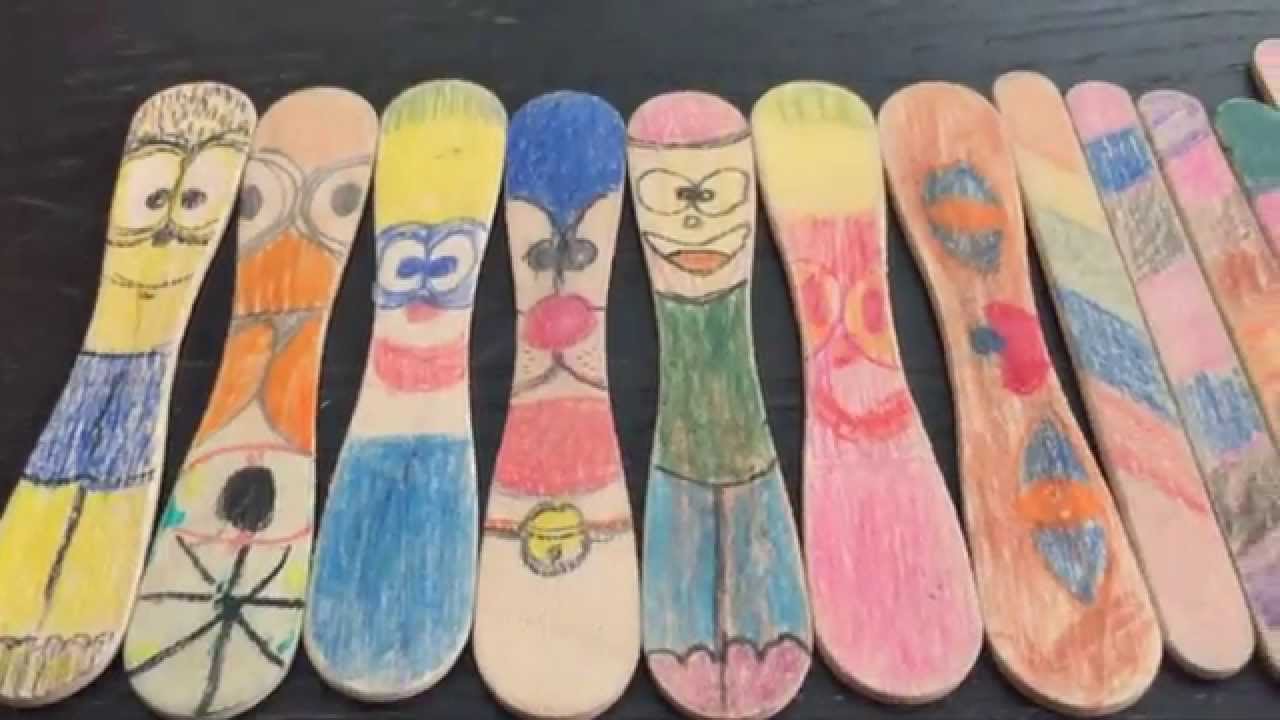1280x720 Ice Cream Stick Painting Amp Fight - Stick Painting