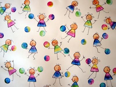 Stickman Painting at PaintingValley.com | Explore collection of ...