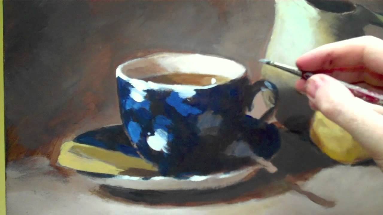 1280x720 How To Paint Acrylic Still Life - Still Life Acrylic Painting