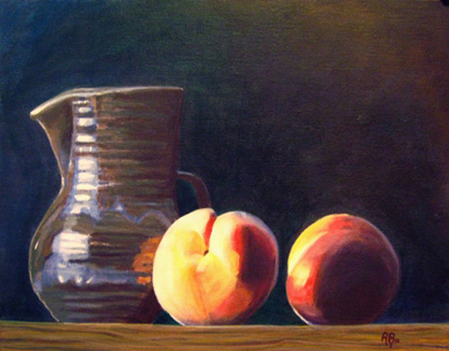 633x496 Robie Benve Art Still Life - Still Life Acrylic Painting
