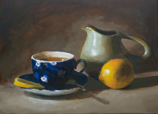 550x398 Image (700x699, 68kb) Art Food - Still Life Acrylic Painting