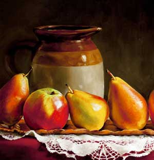 300x312 Still Life Painting Drawing Lessons Acrylics, Oil, Pastel - Still Life Acrylic Painting