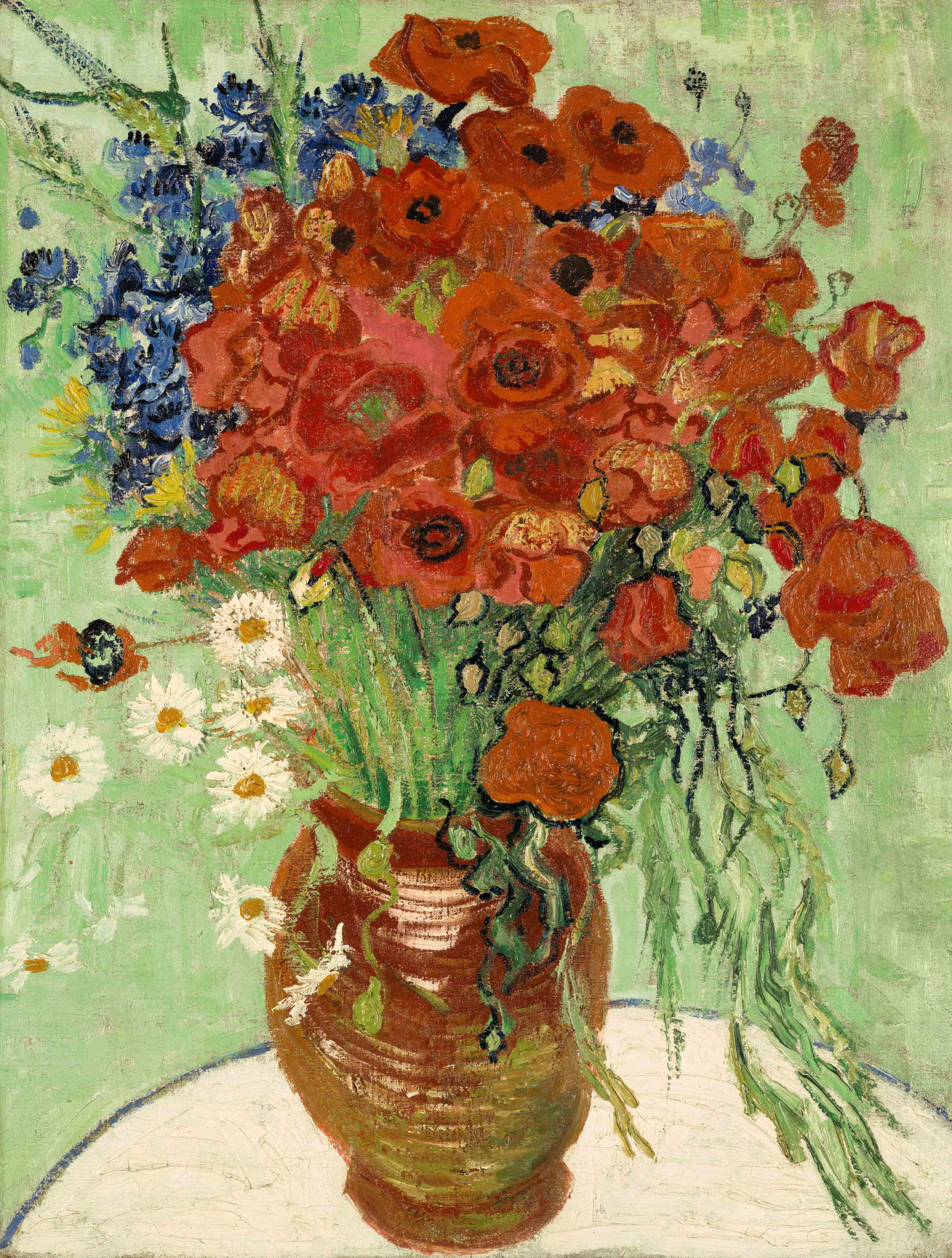 3361x4442 Van Gogh - Still Life Flower Painting