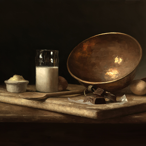 500x500 Sarah Lamb Paintings, Still Life, Commission, Trompe L'Oeil - Still Life Painting