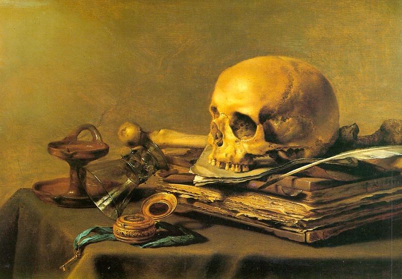 800x556 Unknown Artist Vanitas Still Life Painting - Still Life Painting Artists