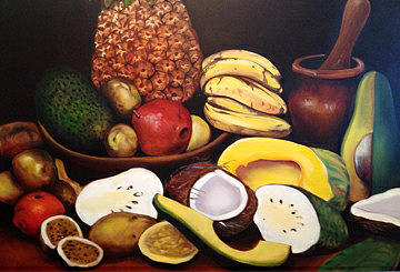 360x245 Caribbean Still Life Painting By Jeffrey Martinez - Still Life Painting Artists