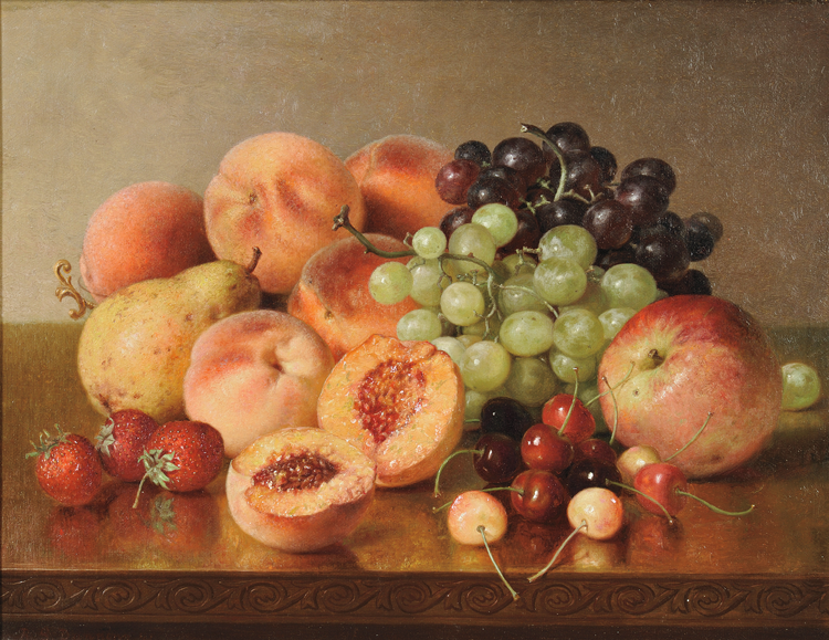 750x579 Still Life Paintings Fall River School Robert Spear Dunning - Still Life Painting Fruit